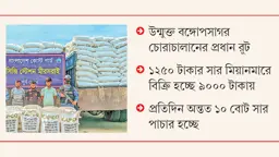 মিয়ানমারে পাচার ঠেকাতে ‘অপারেশন সার সুরক্ষা’