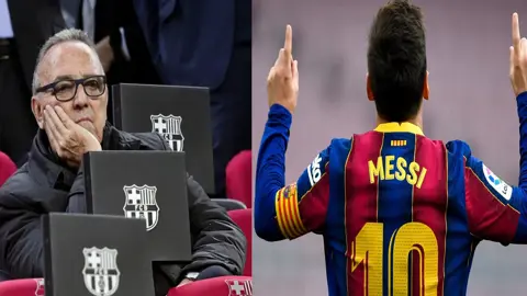 ‘বার্সা মেসির চেয়েও বড়, সে নিজেকে কী মনে করে?’ 
