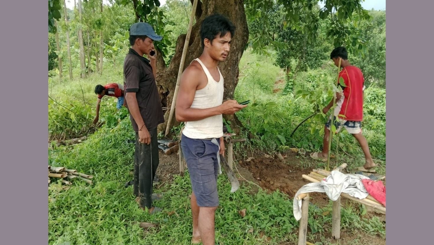 লামায় রাবার প্লটে একের পর এক দুষ্কৃতকারীদের হানা