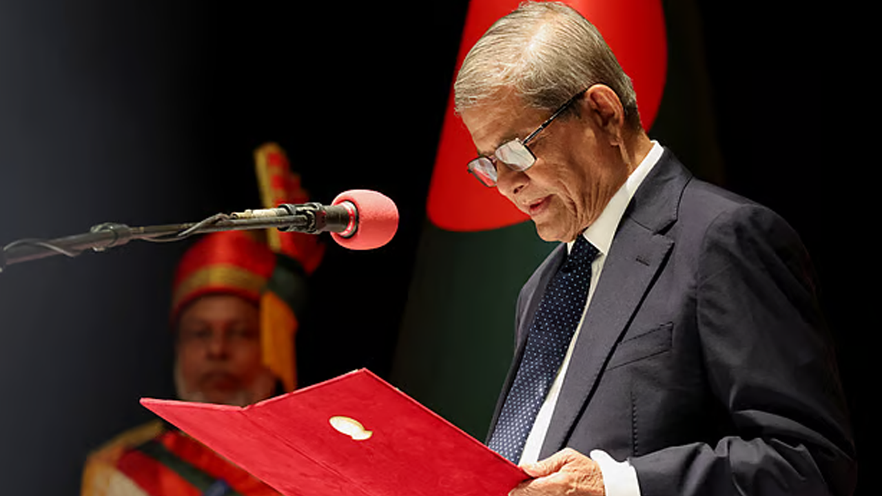 বঙ্গভবনে শুভ্রতার আলো
