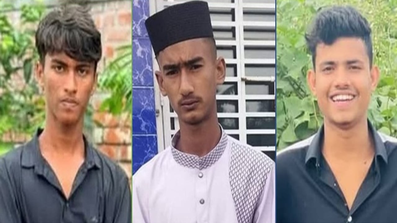 ৩০০ ফিট সড়কে ট্রাকের সঙ্গে মোটরসাইকেলের ধাক্কায় তিন বন্ধু নিহত