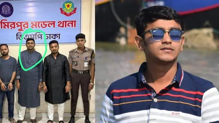 রূপনগর থানা ছাত্রলীগের সভাপতি মিঠু আটক