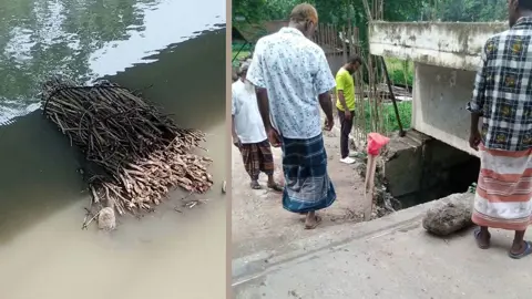 কালিহাতীতে ব্রিজের ঢালে ঠেলাগাড়ি উল্টে চালক নিহত