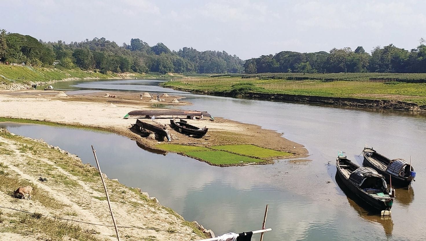 বাঁশখালীর শঙ্খ নদী হারিয়েছে জৌলুস 