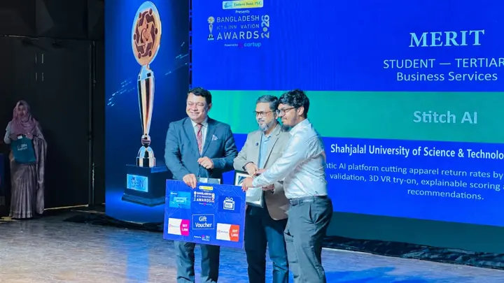 জাতীয় পুরস্কারের পর আন্তর্জাতিক মঞ্চে যাচ্ছে শাবিপ্রবির ‘স্টিচ এআই’