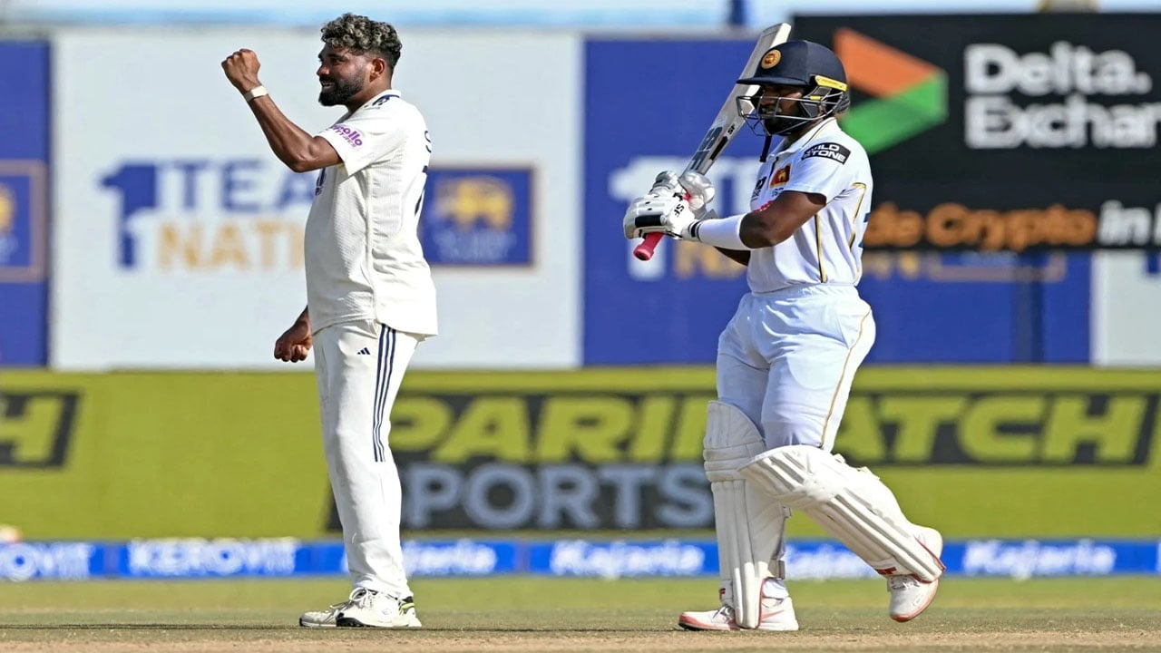 গল টেস্টে হারের শঙ্কায় শ্রীলঙ্কা
