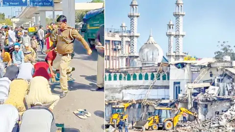 সংখ্যালঘুদের ধর্মপালনের অধিকারের বিপরীত চিত্র