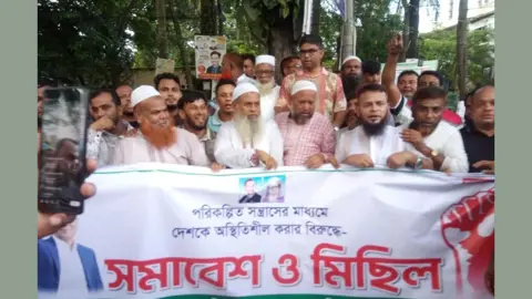 সরাইলে আ.লীগের ‘অস্থিতিশীলতা’ ঠেকাতে বিএনপির মিছিল