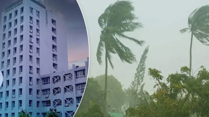 সাত অঞ্চলে ঝোড়ো হাওয়ার শঙ্কা, নদীবন্দরে সতর্কসংকেত