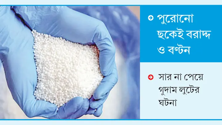 সারের প্রকৃত চাহিদা আমলে নিচ্ছে না কৃষি মন্ত্রণালয়