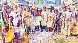 সিলেটে শ্রমজীবী মানুষের হাটে কাজের সন্ধানে বাড়ছে ভিড়