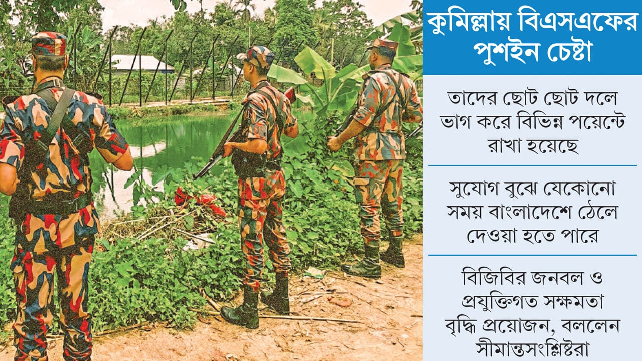 সীমান্তে জড়ো করা হয়েছে হাজারো ভারতীয়কে