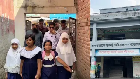 দীর্ঘদিন পর প্রিয় বিদ্যালয়ে ফিরল সেই তুবা