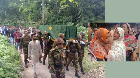 চট্টগ্রামে নিহত সেনাসদস্যের লাশ রাজশাহীর বাড়িতে