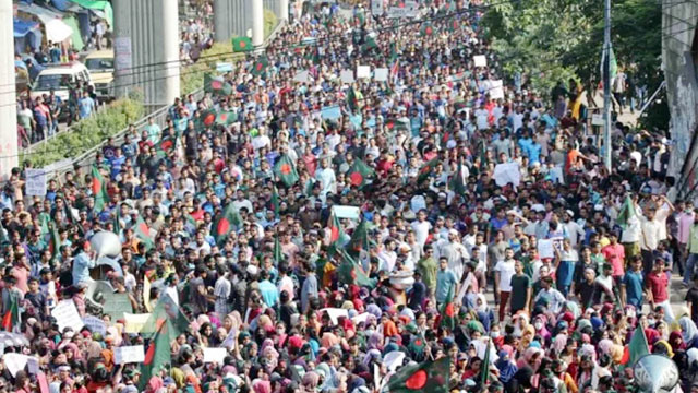হাসিনার রাষ্ট্রীয় শোক প্রত্যাখ্যান, ফেসবুক লাল করে প্রতিবাদের ডাক