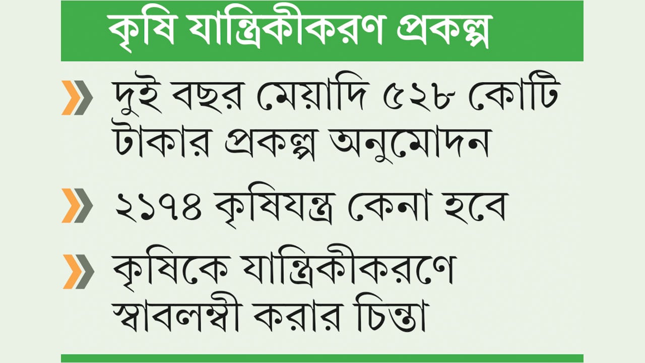 ৬০ উপজেলায় হবে ‘মেকানাইজড হাব’